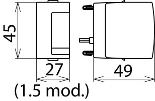 Svodič přepětí Typ 2 varistorový modul pro DEHNguard SE/ME provedení DC 972010