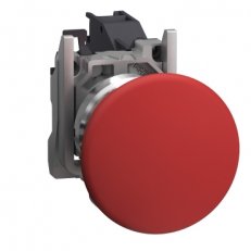 Ovládač s hřibovým knoflíkem do prostředí výbuchu Rudá SCHNEIDER XB4BC42GEX