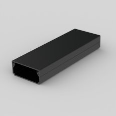 Lišta hranatá 40x20, černá, 2 m, karton KOPOS LHD 40X20_FD