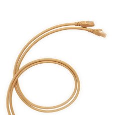 LINKEO C PATCH KABEL CAT.5E FTP STÍNĚNÝ HNĚDÝ DÉLKA 1M LEGRAND 632860