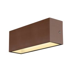 SITRA L WL UP/DOWN venkovní LED nástěnné svítidlo rezavé CCT spínač 3000/4000K