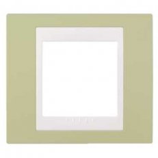 Unica Plus Krycí rámeček jednonásobný, Garnet/Polar SCHNEIDER MGU6.002.872