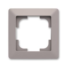 ABB Zoni Rámeček jednonásobný greige/bílá 3901T-A00010 144