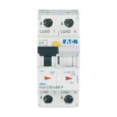 Digitální chránič s jističem 10kA FRBdM-C10/1N/001-F char C 1+N-pól 10A 0,01A