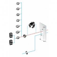 Schneider NSYTDB5PLA Vložka do zámku double bar 5 mm