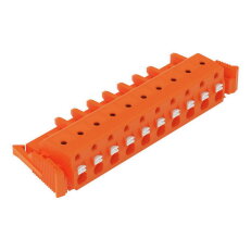 Pružinová svorka CAGE CLAMP 2,5mm2 10pól. oranžová WAGO 2231-710/037-000