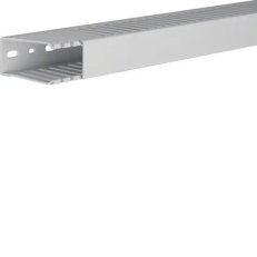 Propojovací kanál HNG bezhalogenový 75x37 mm s víkem, PC-ABS, světle šedá