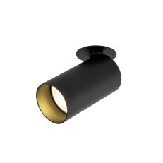KAMI stropní zápustné svítidlo, 1x max. 10 W, GU10, černá SLV 1007745