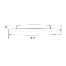 LED svítidlo Casablanca 36 36W 3CCT (3/4/6K) 150° IP54 s přepínáním výkonu černá