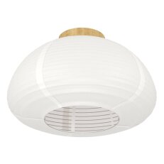 Stropní svítidlo SUMMERHILL bílá/dřevo/papír bílá 1X40W IP20 EGLO 44063