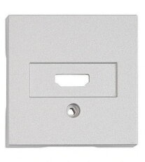Kryt HDMI zásuvky, stříbrný SCHRACK EV124351--