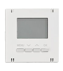 Kryt termostatu pro topení/chlazení, digitální, bílý SCHRACK EV103362--