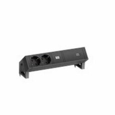 Bachman 902.964 DESK2 2xCEE7/3 1xUSB C 60W 0,2m GST18 RAL9005