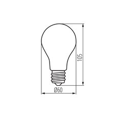 Světelný LED zdroj XLED A60 8W-NW, KANLUX 33098