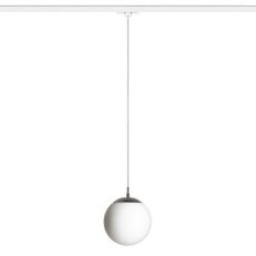 LUNA 20 pro tříokr. lištu opálové sklo/chrom 230V E27 15W RENDL R13967