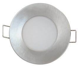 Vestavné LED svítidlo typu downlight LED BONO-R Matt chrome 5W NW 350lm