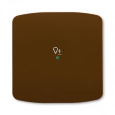 ABB Tango Kryt 1násobný symbol stmívání hnědá 6220A-A01004 H