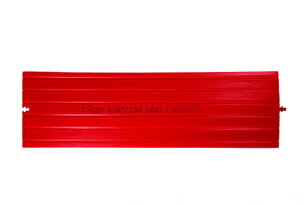Kabelová krycí deska DEKAB 300/2 mm PE červená CWS 002238V