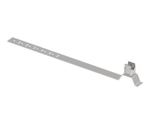 Držák vedení K LIK s příchytkou na drát 8mm, L415mm pod střešní krytinu, Inox