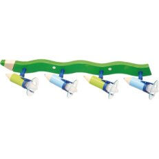 Stropní bodové svítidlo Tužka 4 zelená 4x25W IP20 E14 COMPOLUX 0720508/05