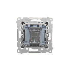 Spínač dvojpólový, řazení 2, 16AX 250V~, černá matná DW2A.01/49