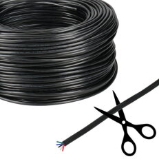 5-žilový kulatý PVC kabel AWG 22/0,34 mm