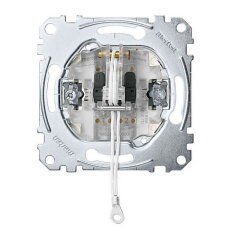 Tlačítko s táhlem, Merten, 1pólový, 10 AX, 250V AC, bezšroubové MEG3186-0000