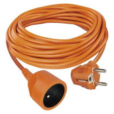 Prodlužovací kabel 10 m, 1 zásuvka, oranžový, PVC, 250 V, 1,5 mm2 EMOS P01110