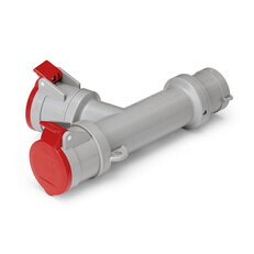Dvojcestný adaptér 3P+E, 16A, 380/415V, P44/IP54 SCAME 600.2005-063