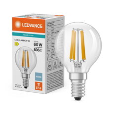 Světelný zdroj LED CLASSIC P V 5.9W 865 Clear E14 LEDVANCE 4099854785382