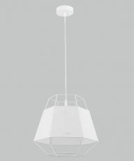 CRISTAL WHITE 1851 1x E27 60W TK LIGHTING 1851