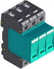 Přepěťová ochrana PO I 3 280V/12,5kA, modulární, vyměnitelná, B+C+D