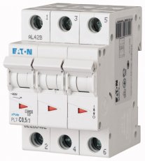 Jistič Eaton PL7-C0,5/3 0,5A 3-pólový (10kA) 263402
