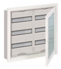 Zapuštěná rozvodnice ABB U32TE -72M s průhl. dveřmi