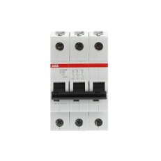 S203M-D10 3 fázový jistič 10 A char. D 10kA ABB 2CDS273001R0101