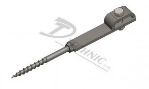 Podložka D8 Cu Podložka Cu k PV 17 DT TECHNIC 300610