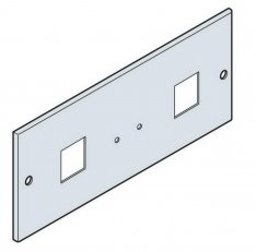 Panel pro 2 přístroje 96x96 mm, 200x800