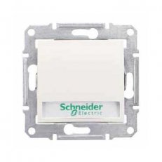 Sedna Ovládač tlačítkový 12V orient.kontrolka ř.1/0So Cream SCHNEIDER SDN1700423