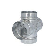 VENTS KM 250 Zn vzduchovod kovový-Spojka kříž 4x250mm 1009749
