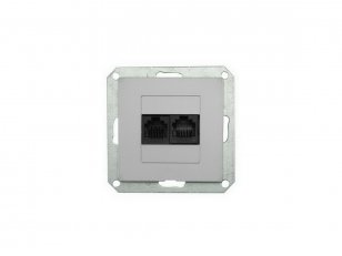 Zásuvka komunikační 2x8 pin PREMIUM 2 PC M-S GREENLUX GXKP150