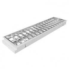 Vestavné zářivkové svítidlo EMILIA LED RETROFIT 2x120cm 12L IP20 NBB 910380606
