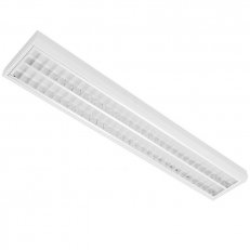 Svítidlo LLL4000, 2x LED 840, 1210mm, lesklá mřížka, přisazené, NONSELV 350mA