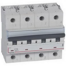 JISTIČ DX-4,5KA, 16A, 1000V DC PRO FOTOVOLTAIKU LEGRAND 414448