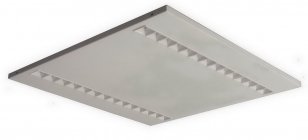 MODUS ES3000 LED 830 vestavný čtverec A m600 2x bílý reflektor optika 80° 500mA
