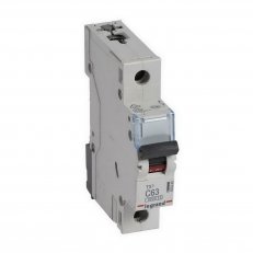 TX3 JISTIČ, 1 PÓLOVÝ, CHAR. C, 63A 6000A LEGRAND 403440