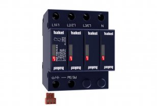 Svodič rázového přepětí HSA-720/4+0 S SPD typ 2+3 HAKEL 24612