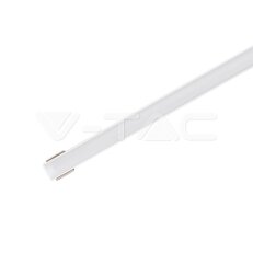 Aluminum Profil 2000 x 17.4 x 7mm Milky, VT-8113 V-TAC SKU3355