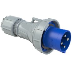 vidlice 4-pólová 63A/230V, 9h, IP67 PCE 034-9