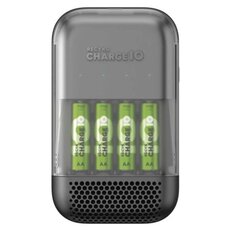 Ultra-rychlá nabíječka baterií GP Charge 10 S491 + 4× AA B56499