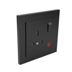 Komplet-dvoucestný stmívač 320W elektronický 90212 CPM černá ELKO EP